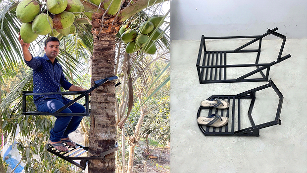 You are currently viewing DIY Coconut Tree Climbing Machine